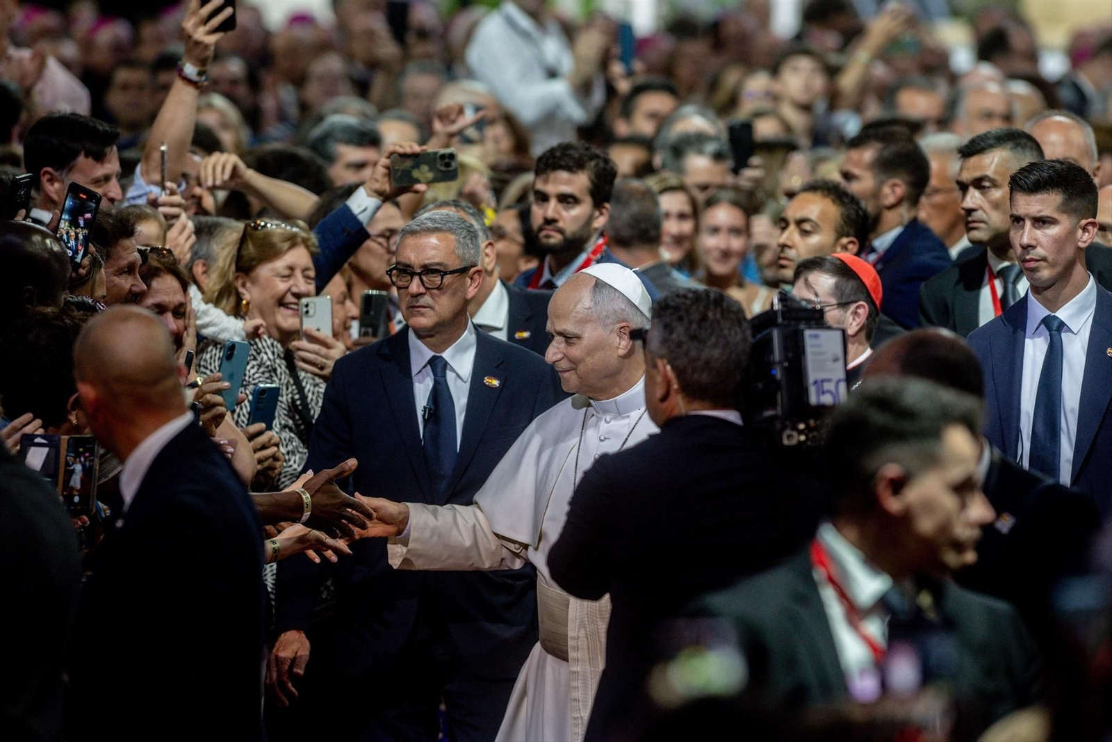 La segunda jornada del papa León XIV en Madrid