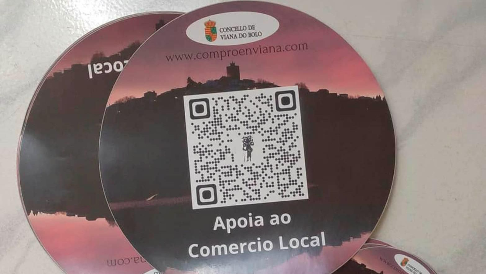 Diseño de los códigos QR para los establecimientos.