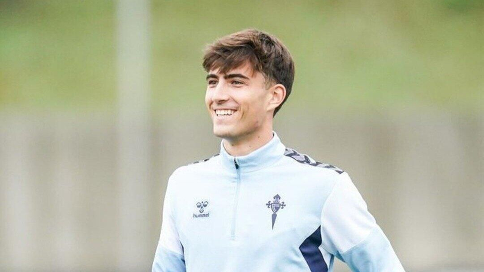 Javi Rodríguez se definió como un chaval tímido pero siempre risueño. Una muestra.