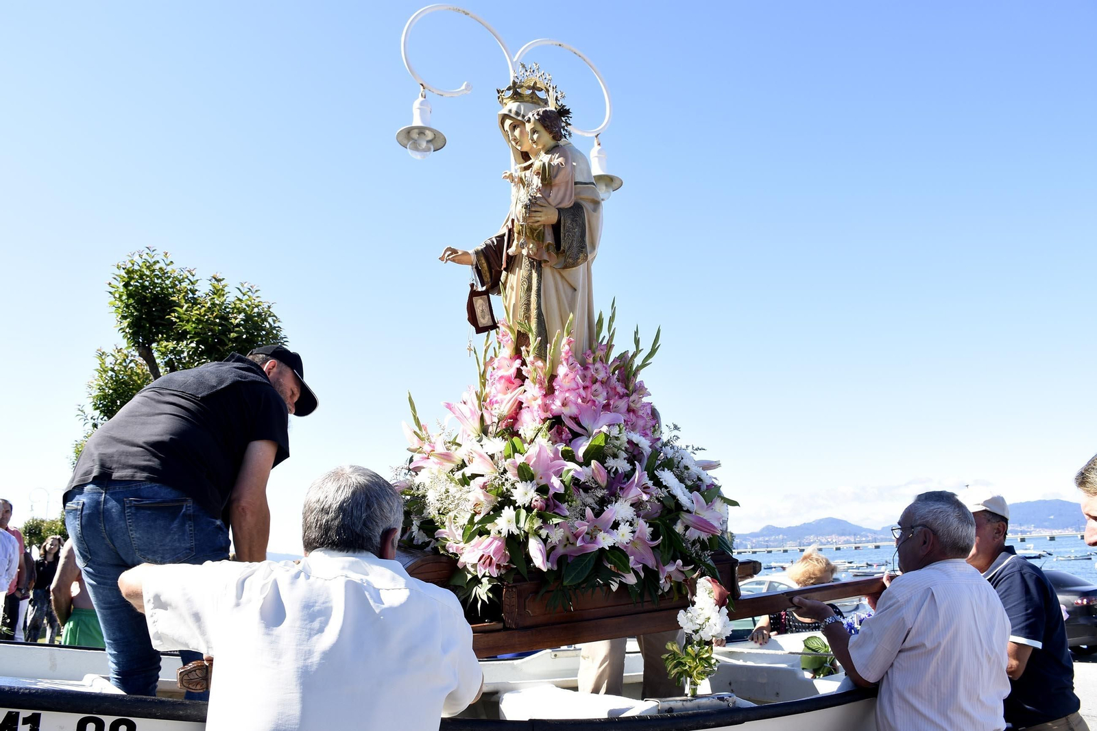 La Virgen del Carmen en Coruxo // María Correa