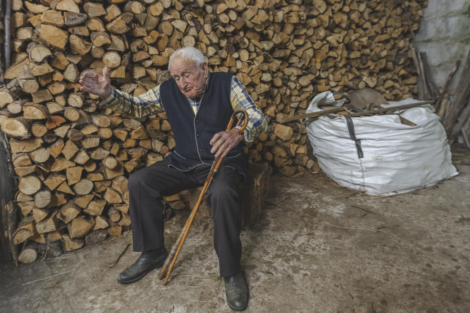 Galería | Así es la vida del centenario más longevo de Ourense, Eustaquio Pérez