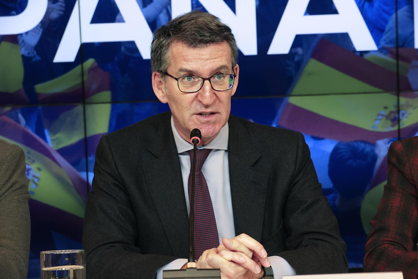 El presidente del Partido Popular, Alberto Núñez Feijóo // EFE