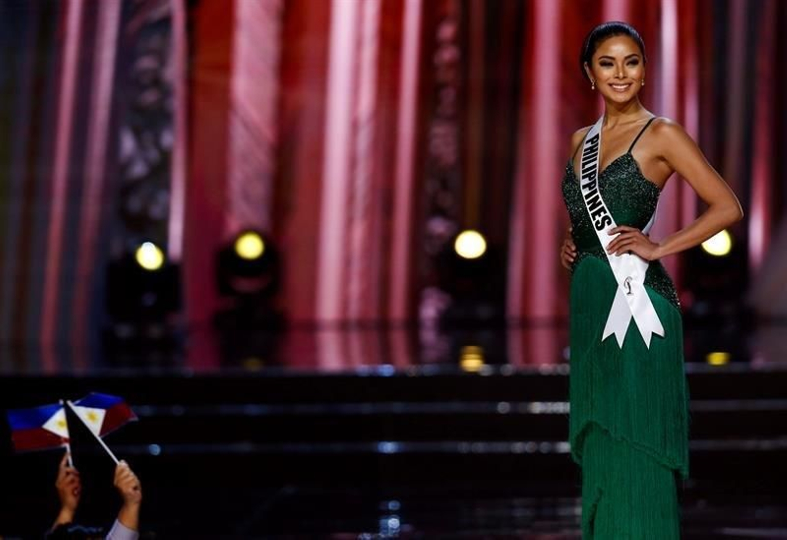 La candidata filipina a Miss Universo Maxine Medina 1