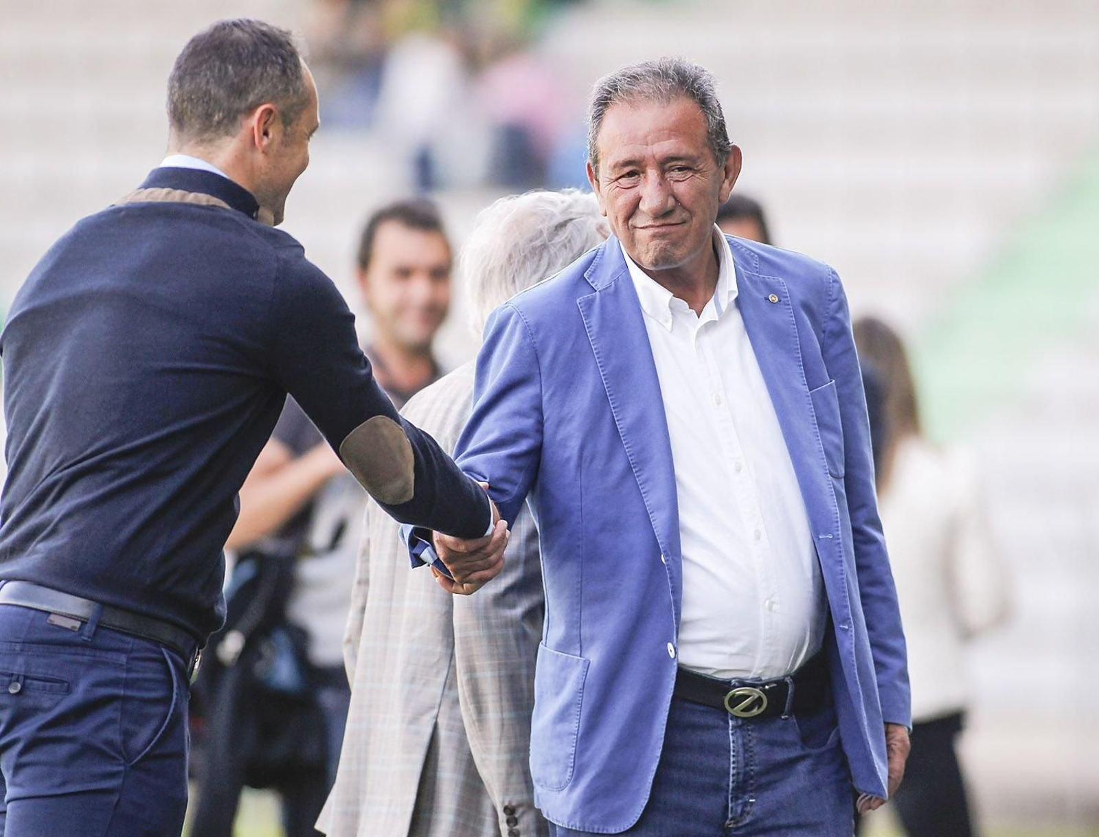 Isidro Silveira Cameselle accedió a la presidencia del Racing de Ferrol en el año 1995.