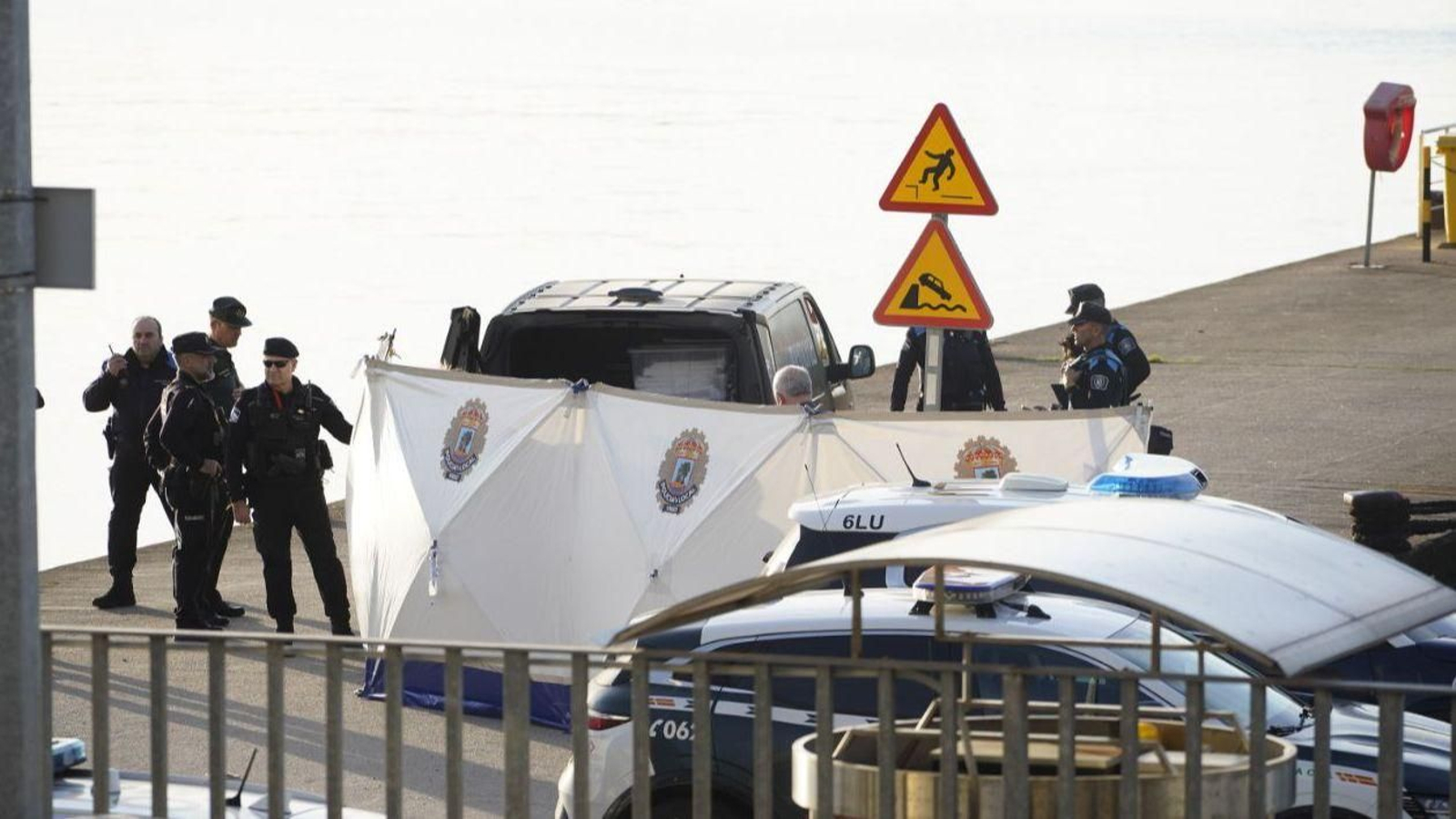 Encuentran un cadáver flotando en frente del Auditorio Mar de Vigo