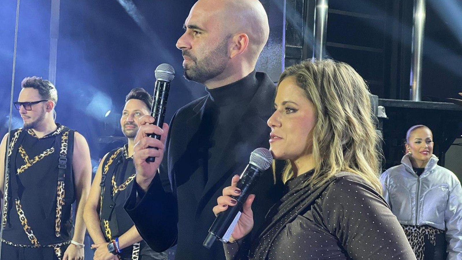 Galería | Pre Fin de Año en O Porriño con Claudio Giráldez y Fátima Pego