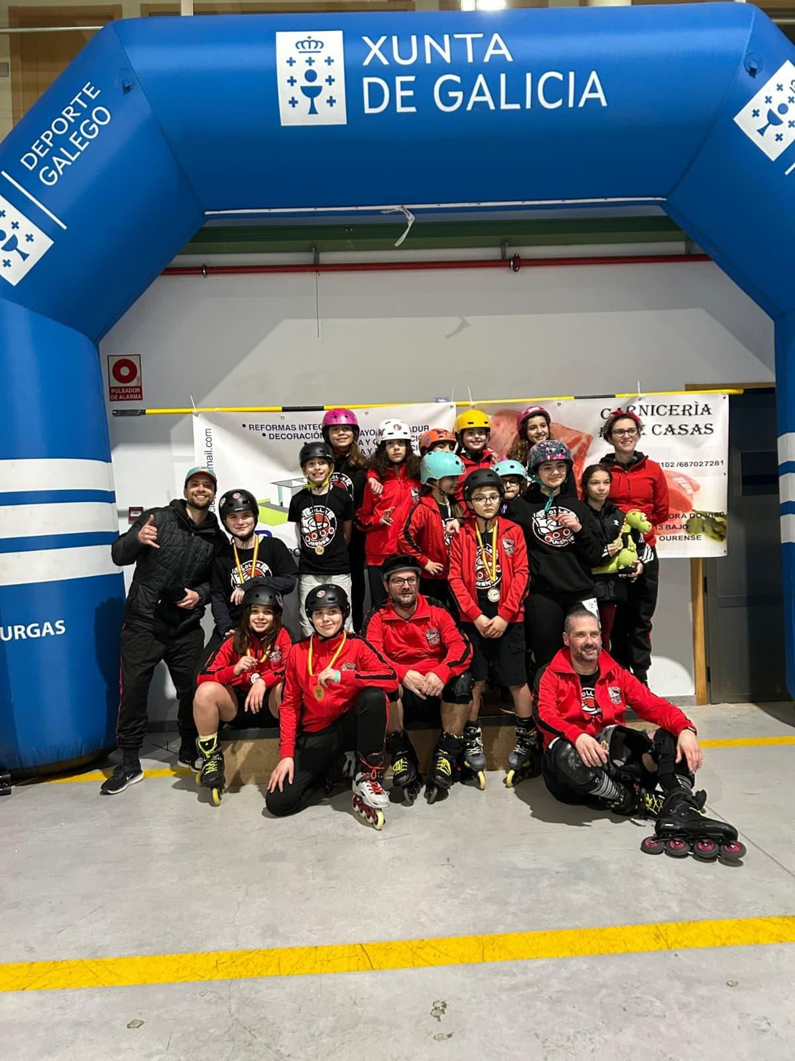 Galería | La élite del skate cross disfruta en Ourense