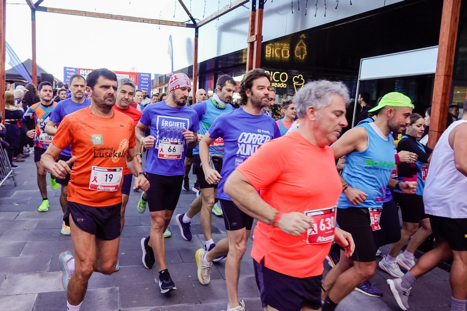 Galería | La carrera popular Érguete e Corre de Vigo bate récord de participación