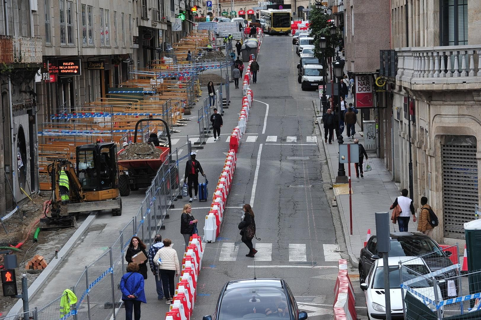 OURENSE 6/05/2024.- Plan de mobilidade sostible de la Xunta en Ourense. Caldas. José Paz