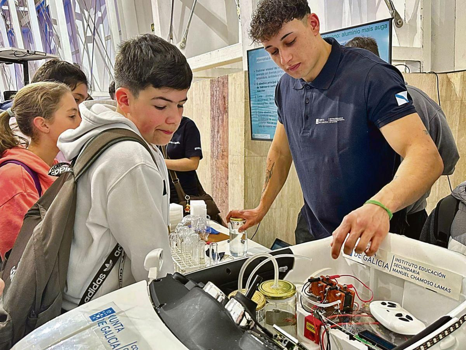 Alumnos do IES Manuel Chamoso Lamas no FP Innova 2025.
