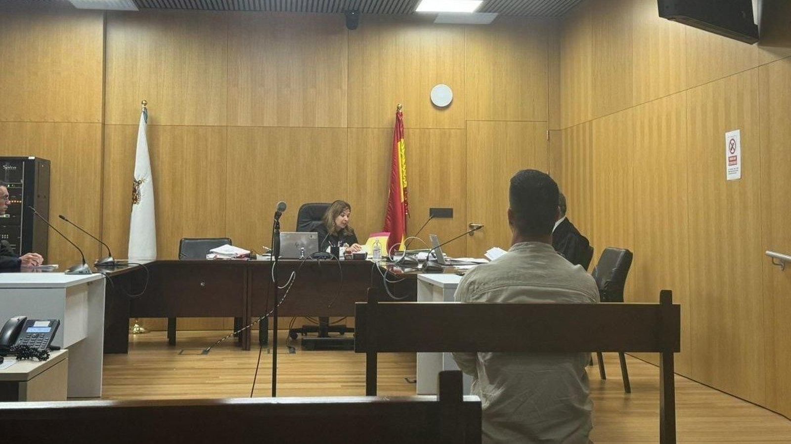 El acusado, este miércoles en el juicio.