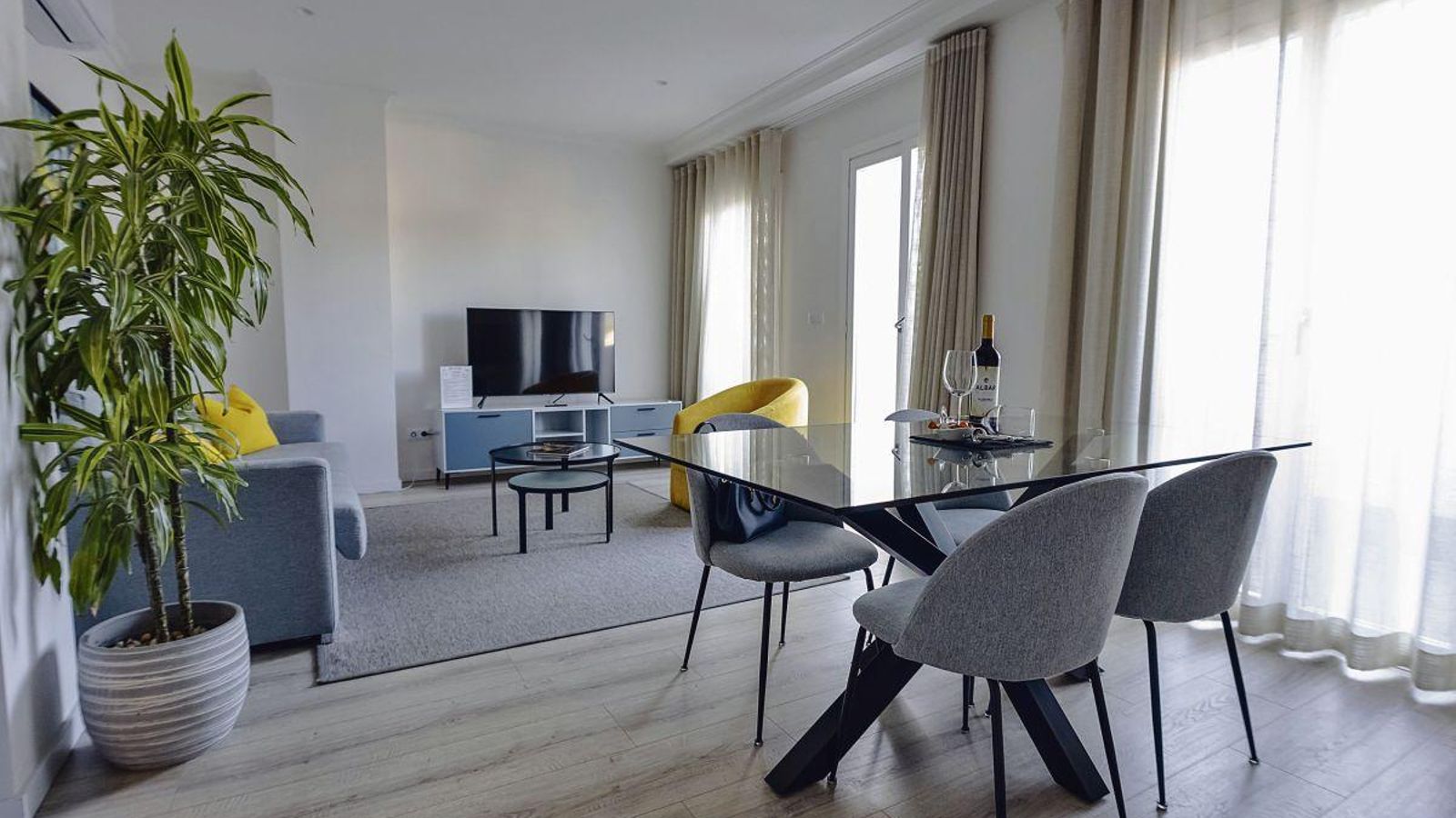 Interior de uno de los apartamentos.
