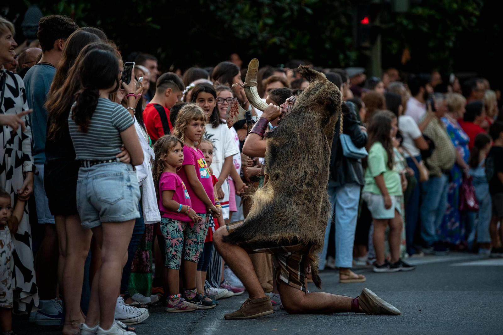 Desfile da Festa do Esquecemento de Xinzo de Limia. FOTO: ÓSCAR PINAL