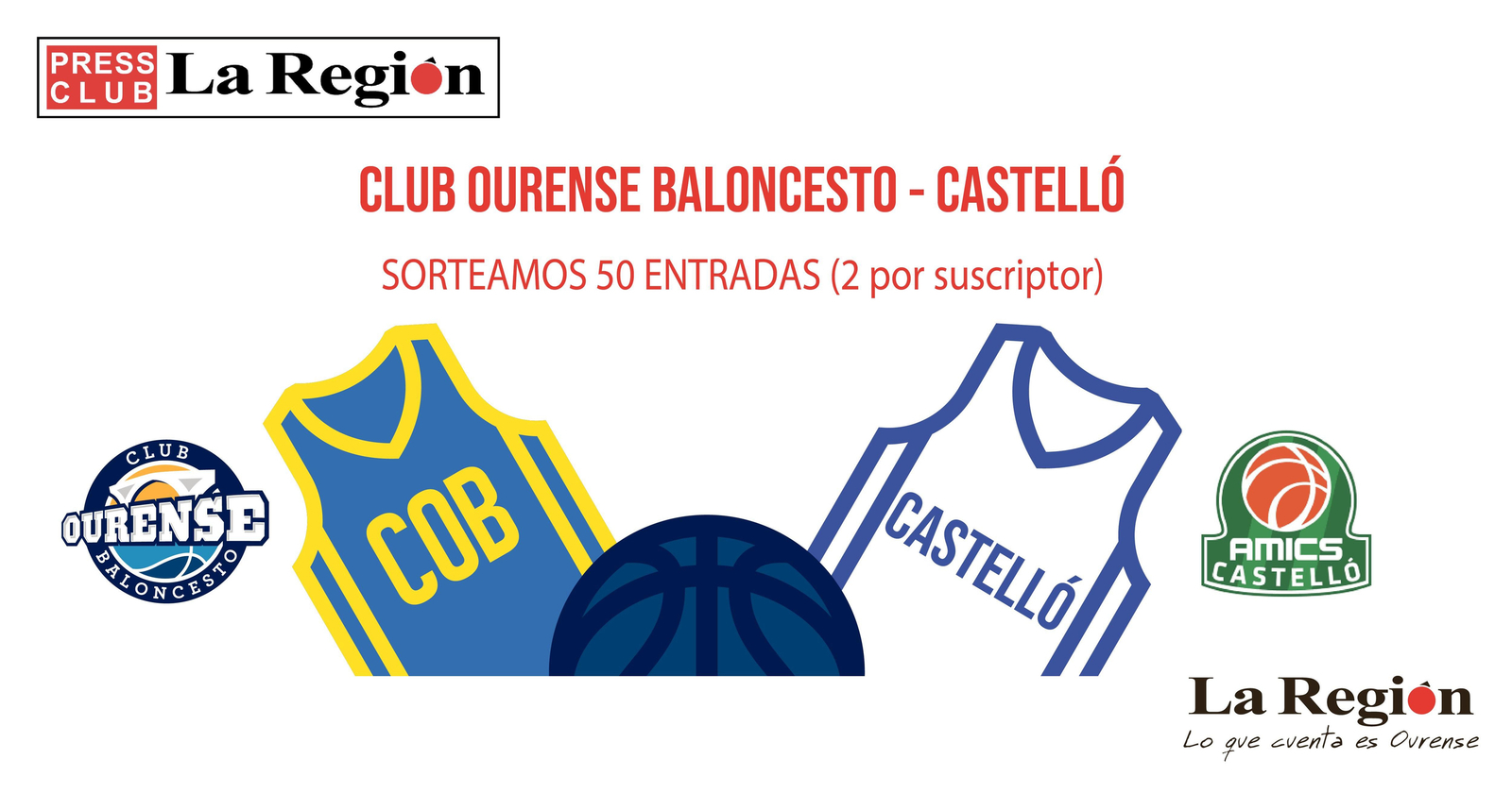 Sorteo de las entradas para el partido entre el COB y el Castelló.