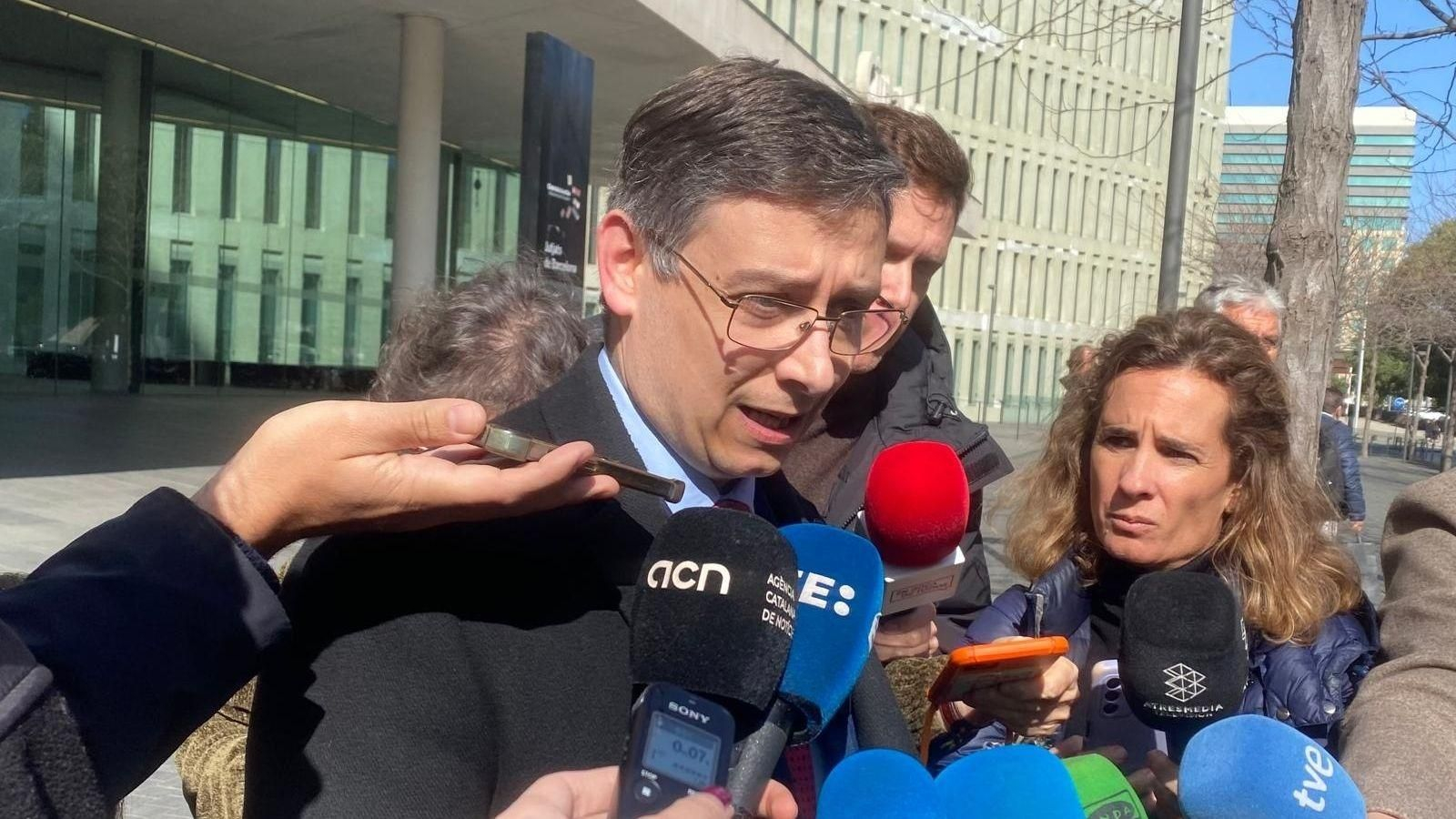 El abogado de la Fundación Abogados Cristianos, que representa al padre.