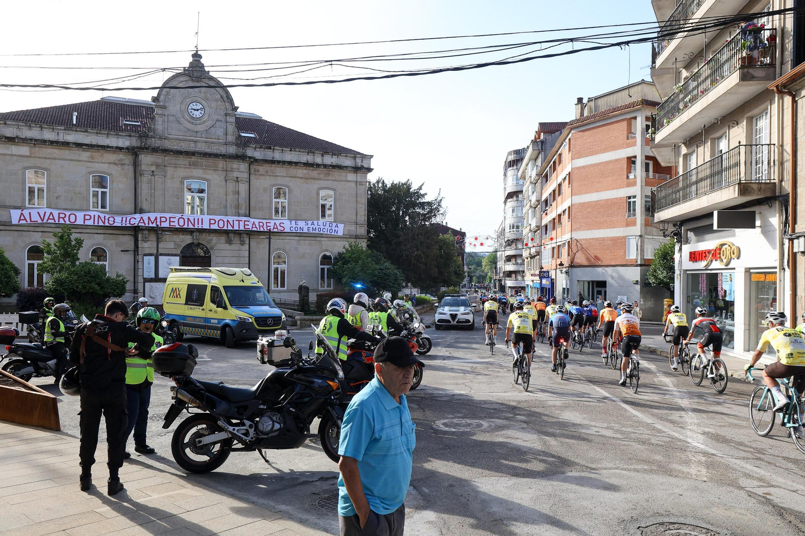 Galería | La marcha Álvaro Pino reunió a más de 500 ciclistas en Ponteareas