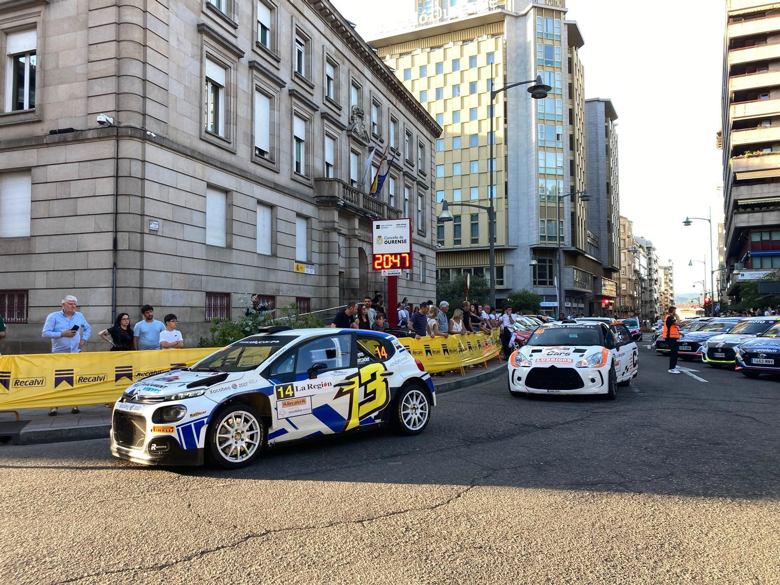 Galería | Arrancan los motores con la ceremonia de inauguración del Rally de Ourense