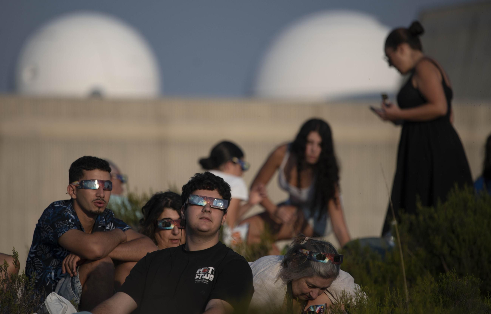 Galería | El observatorio de Trevinca, en A Veiga, vive una jornada histórica de eclipse