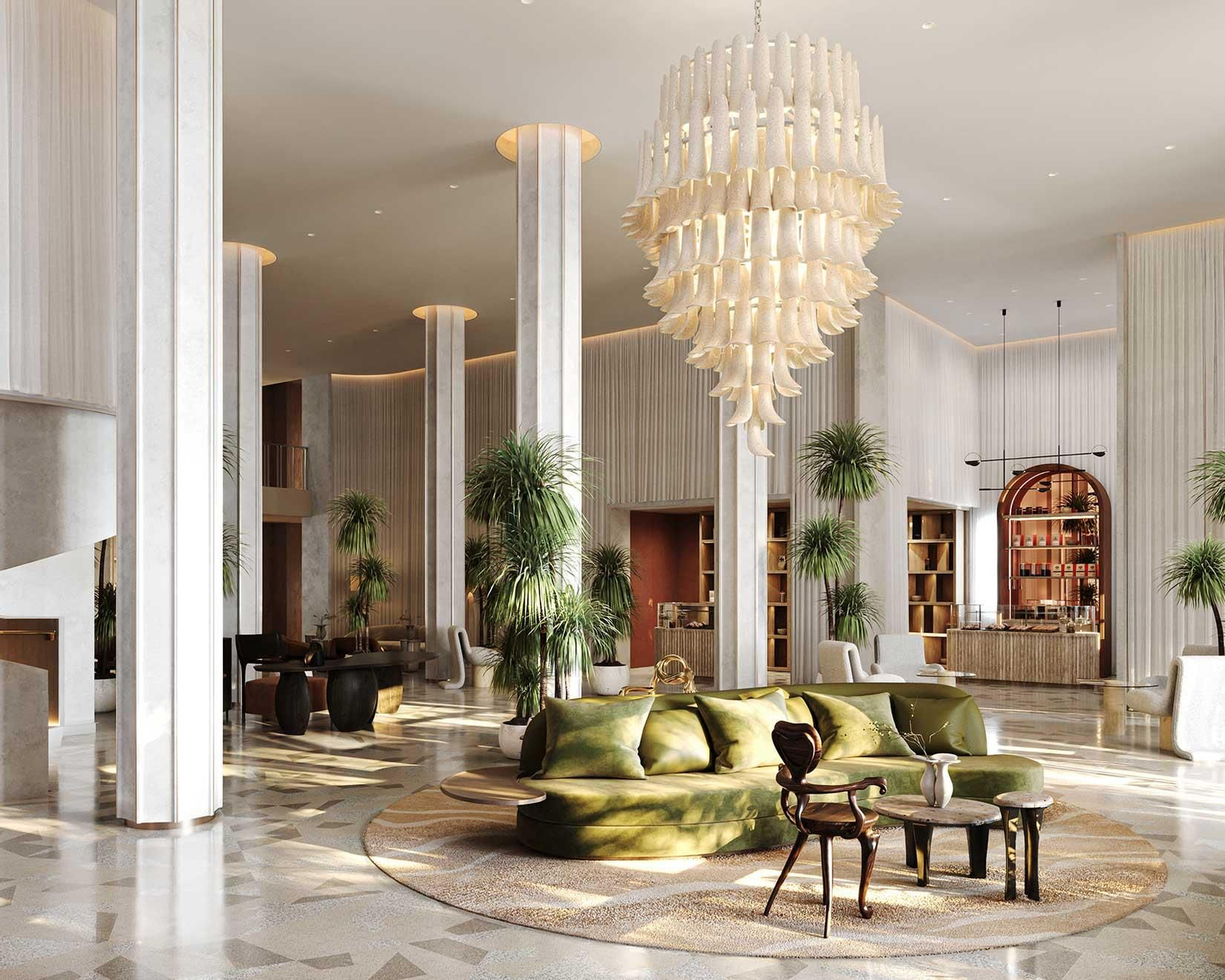 El hotel cuenta con una exquisita decoración