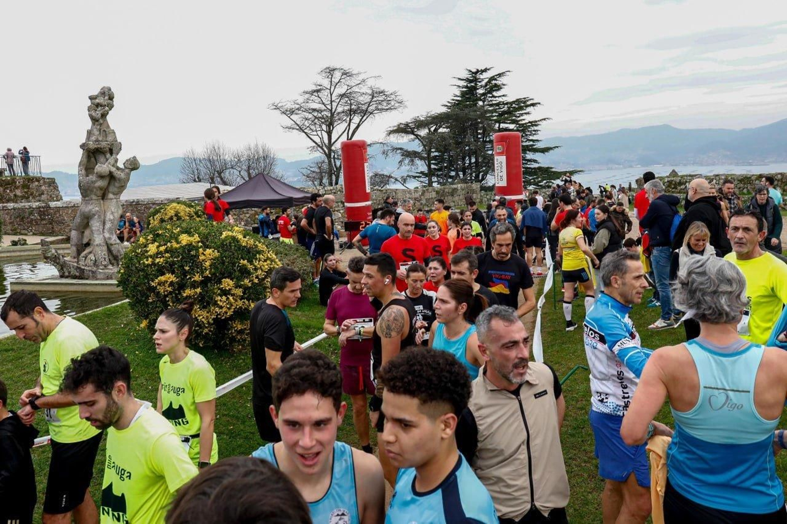 Punto de encuentro final de la Subida ao Castro.