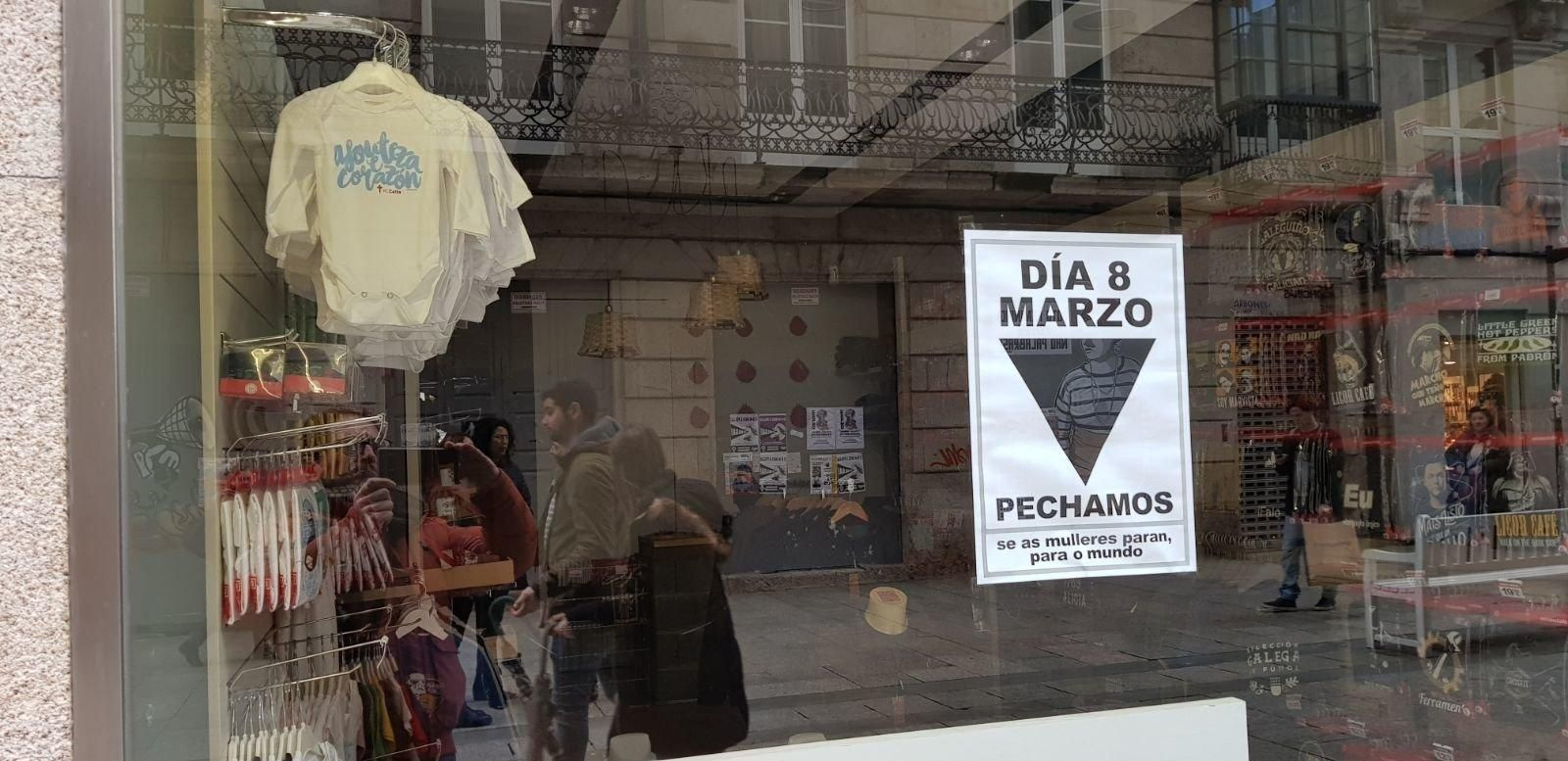 Huelga del 8M en Vigo