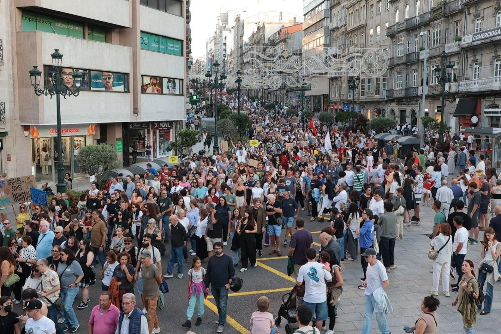 Galería | Vigo se suma a las protestas por una vivienda digna