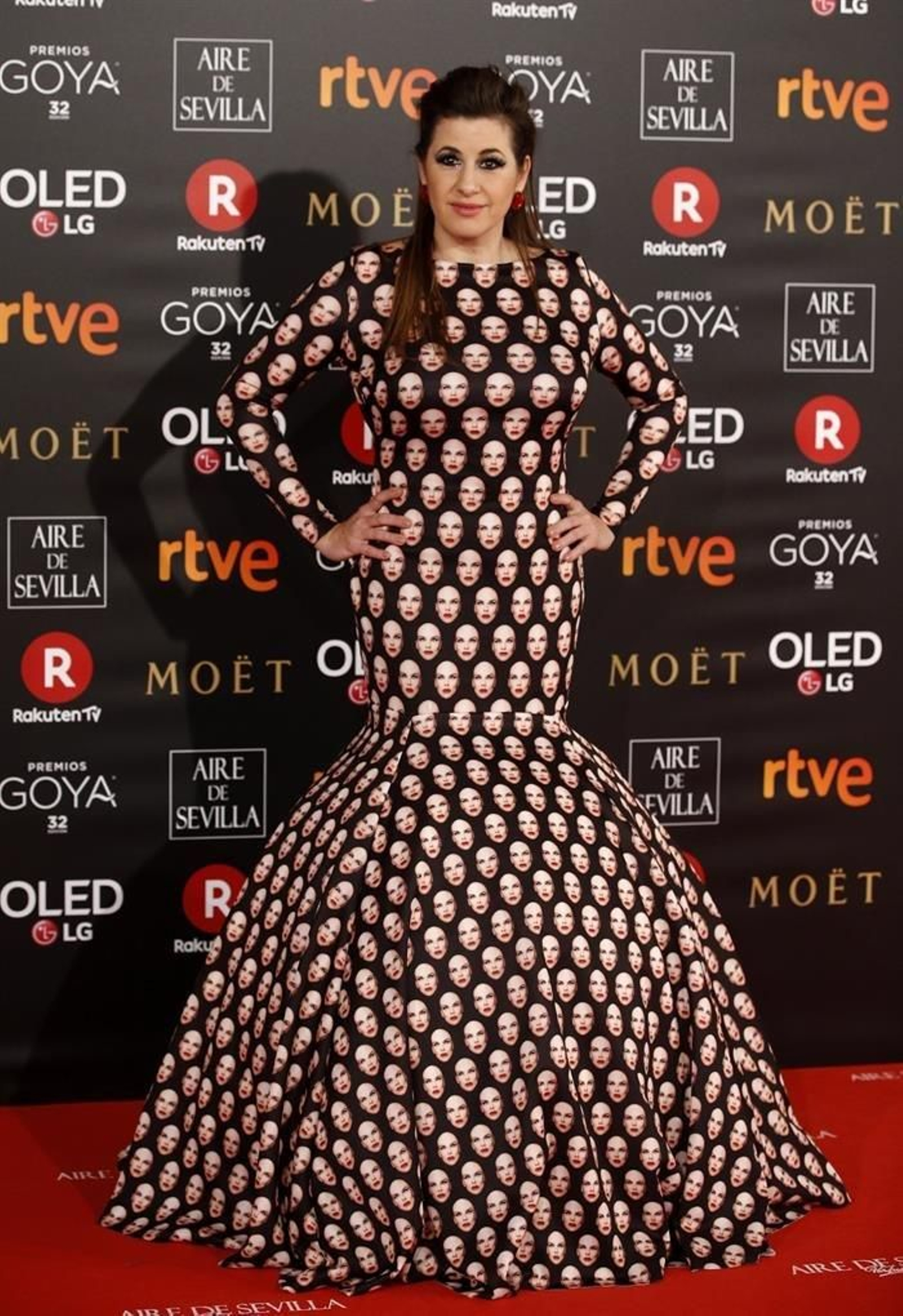 La actriz Pepa Charro