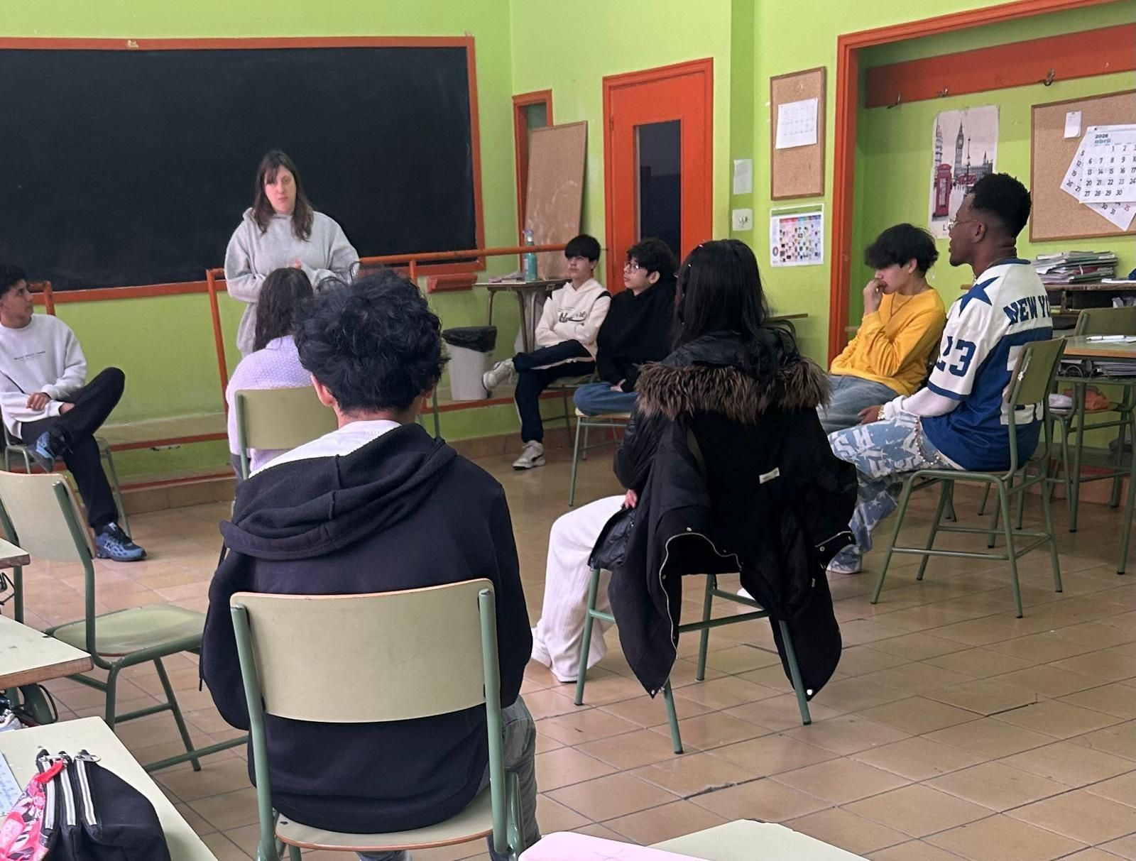 Sesión de mindfulness en Cardenal Cisneros