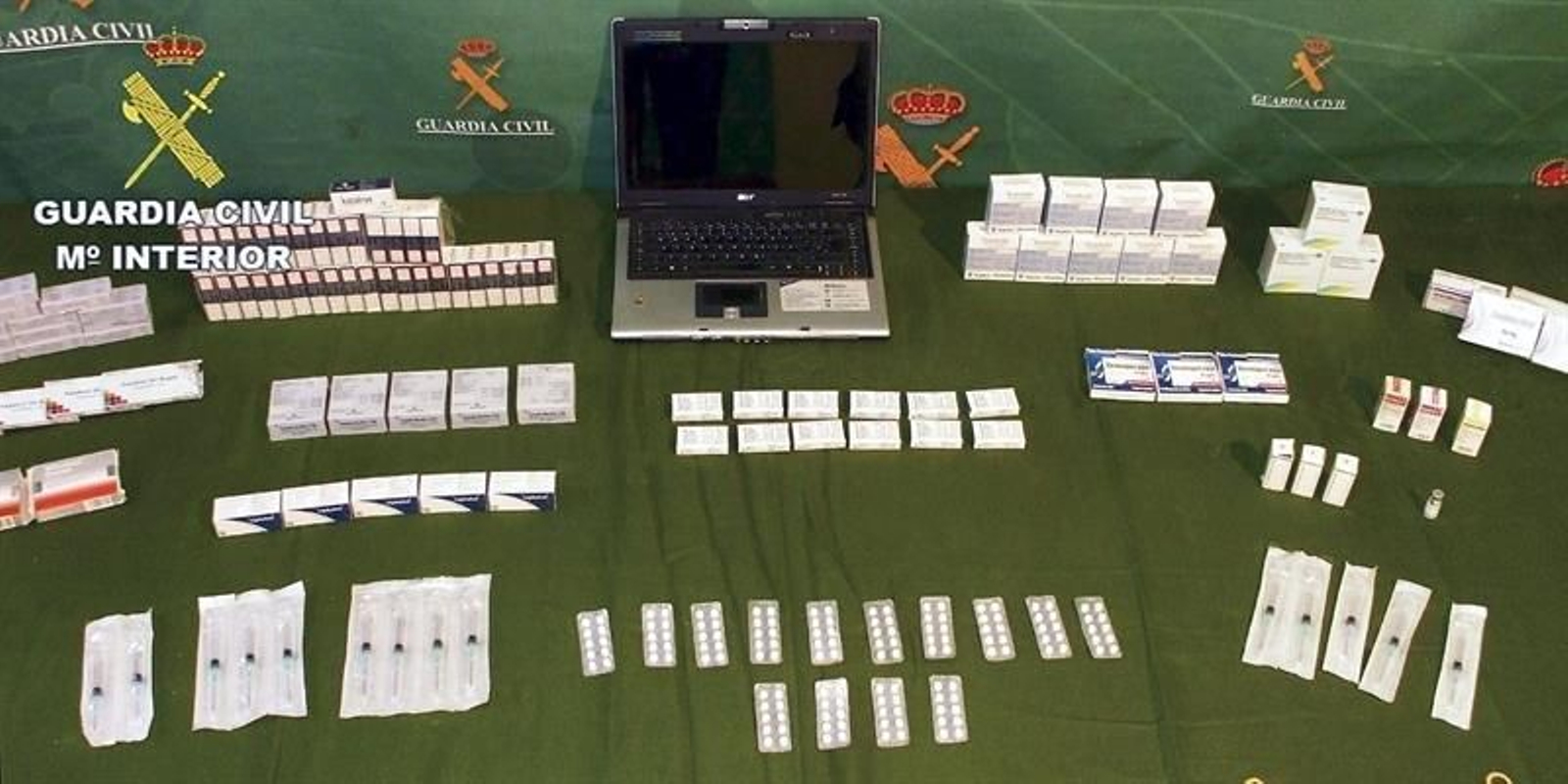 Fotografía facilitada por la Guardia Civil.