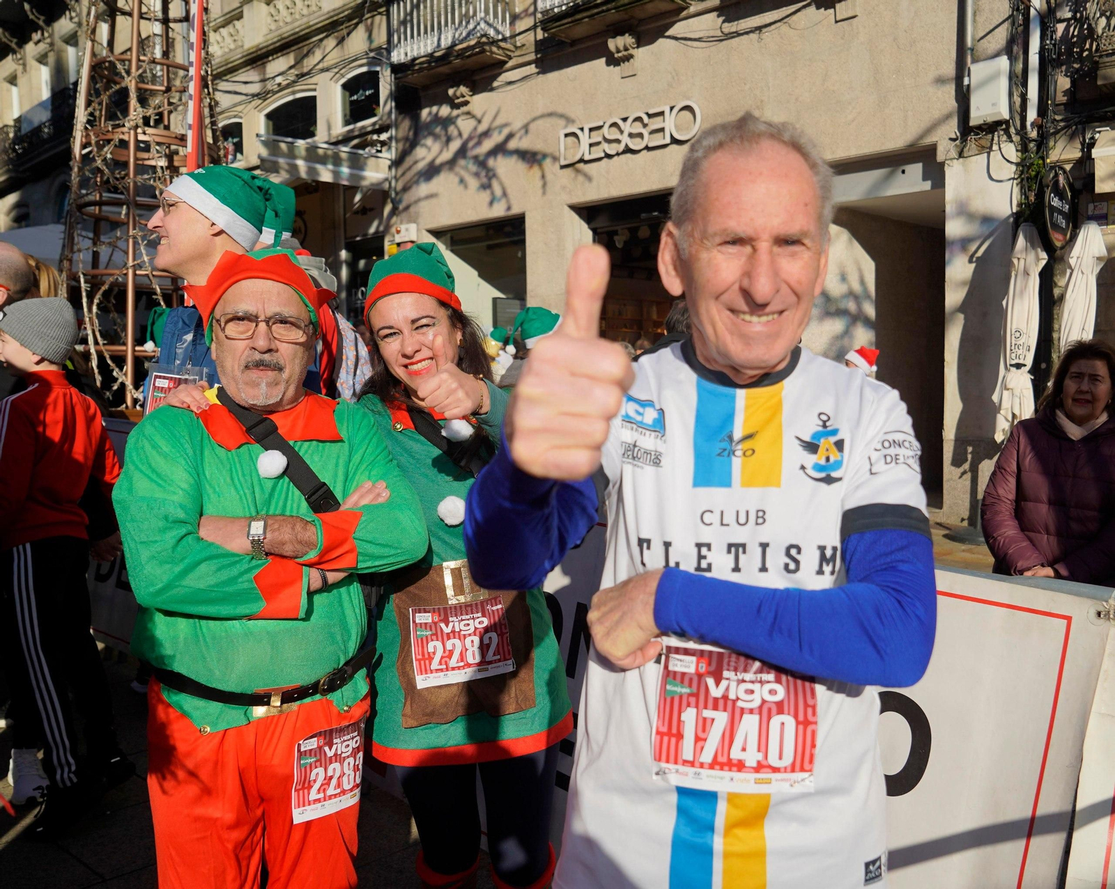 Galería | Disfraces y atletismo en la San Silvestre de Vigo 2025