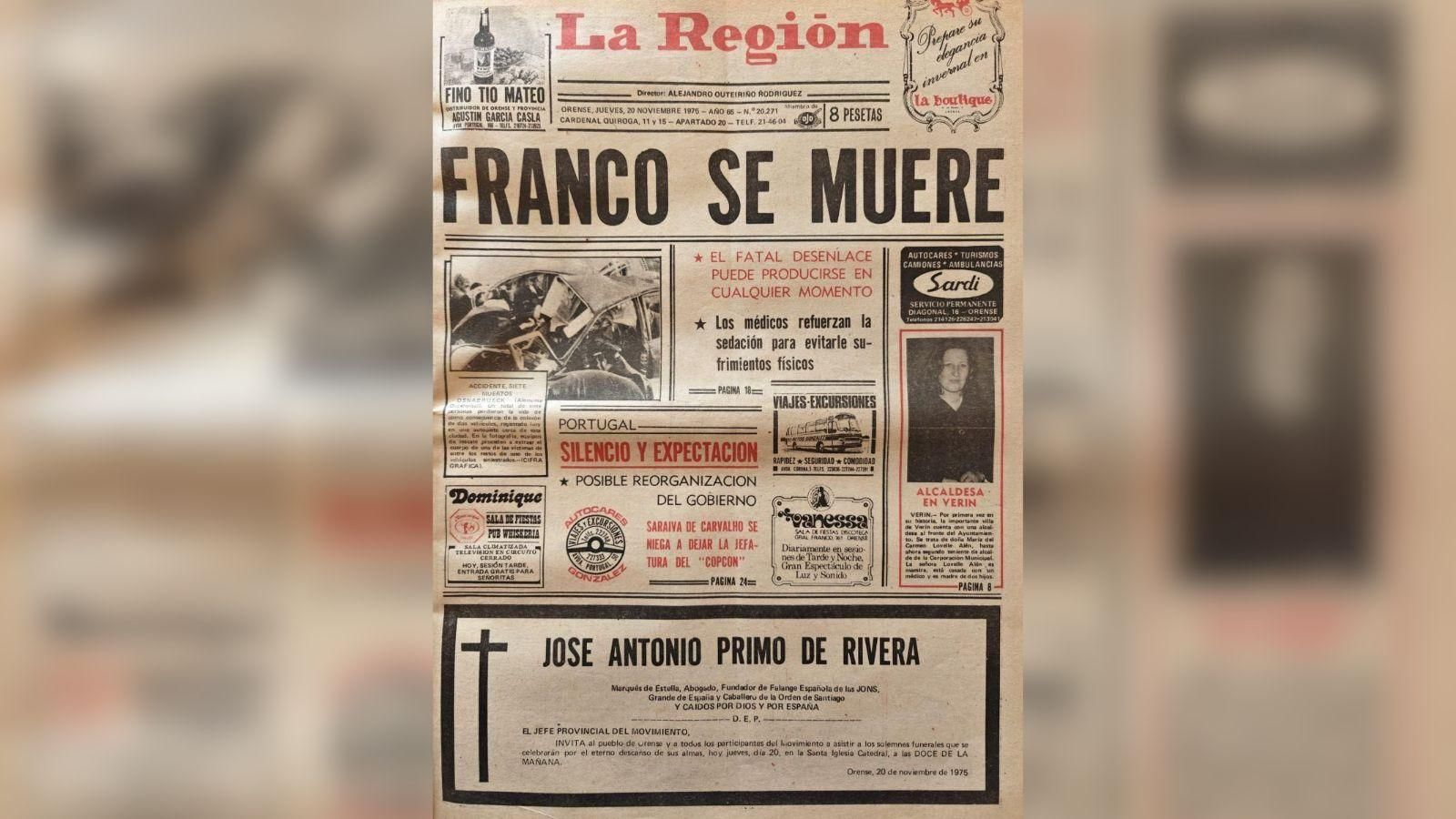 Portada de La Región