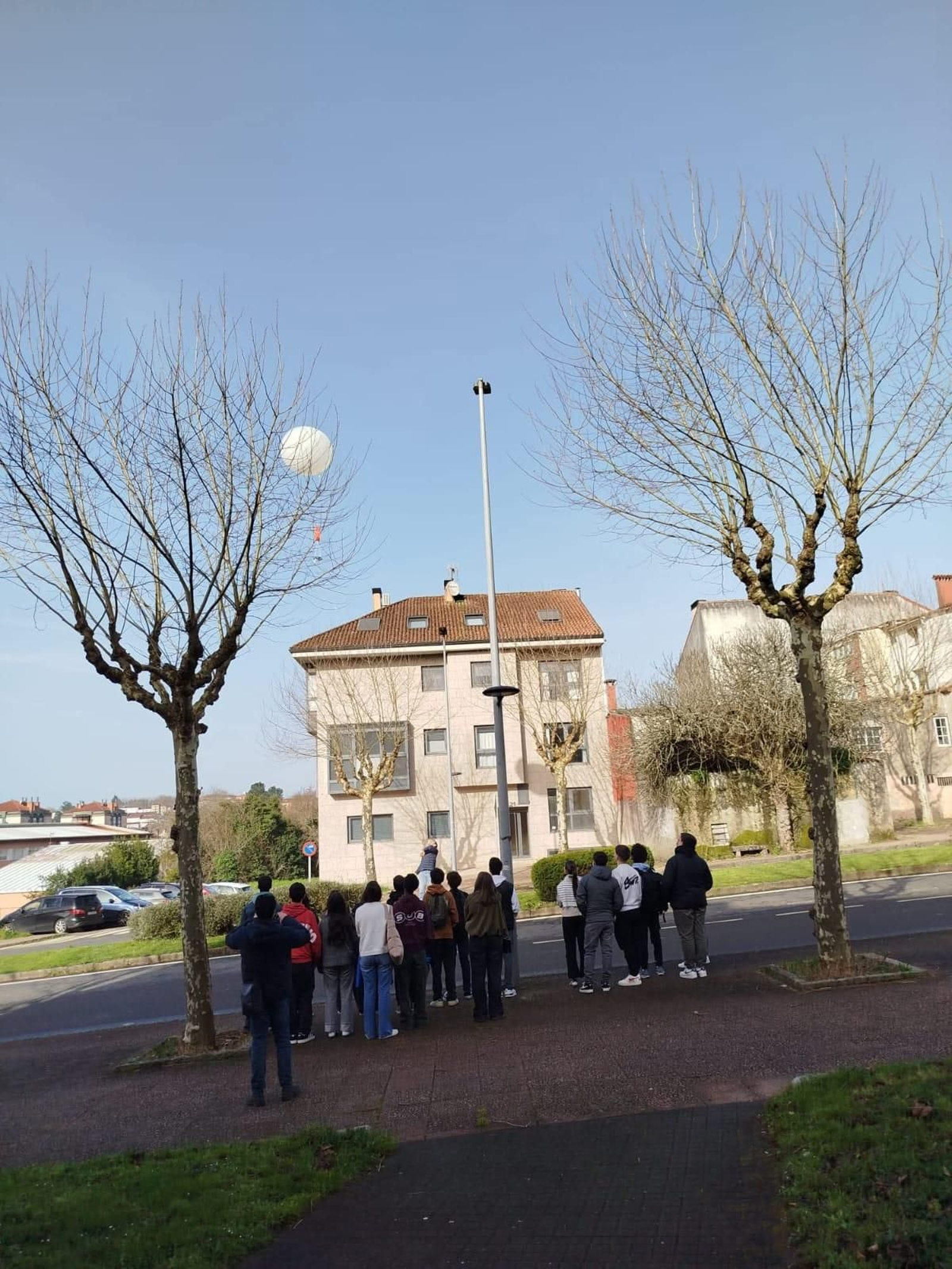 Visita do IES Xermán Ancochea a Santiago de Compostela