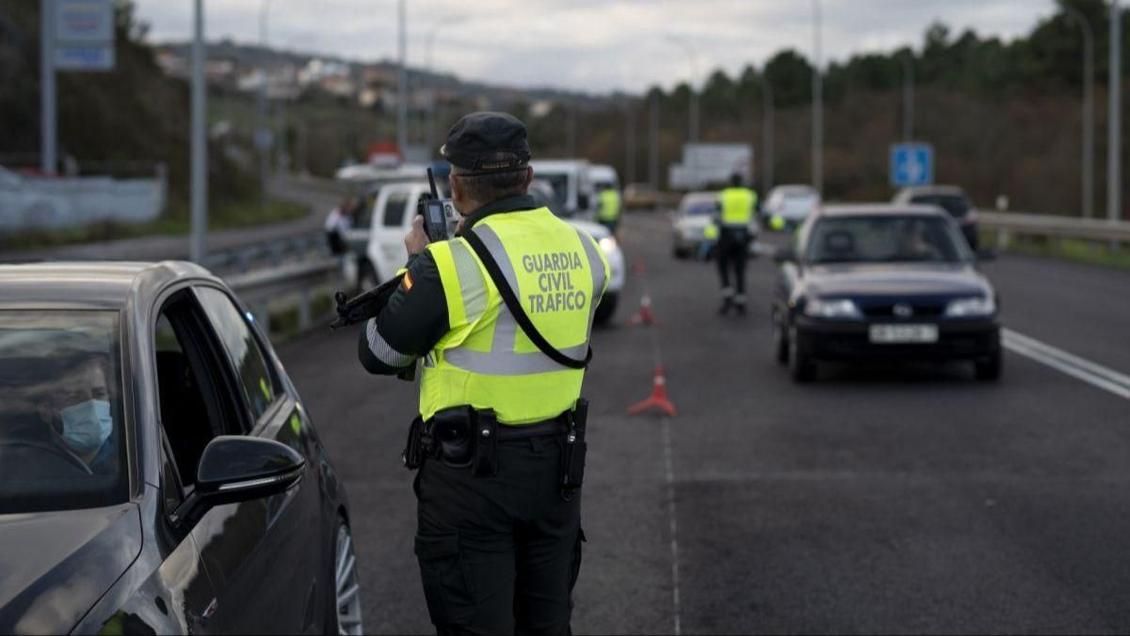 Control de alcohol y drogas en el Polígono Barreiros.