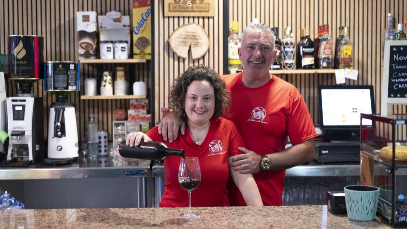 A Taberna da Carmen en O Carballiño.