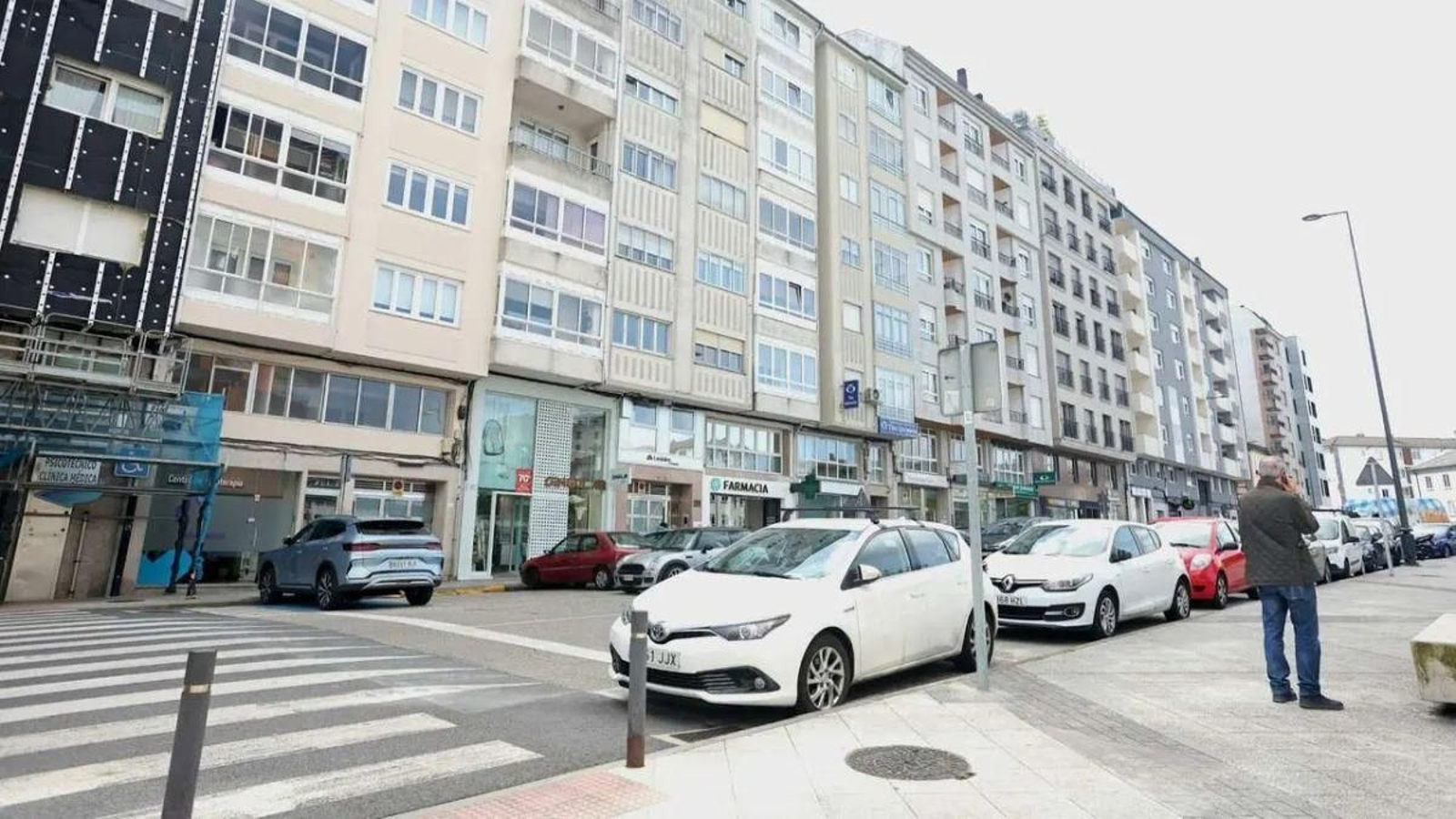 Zona de la plaza de Bretaña, donde ocurrió el suceso.