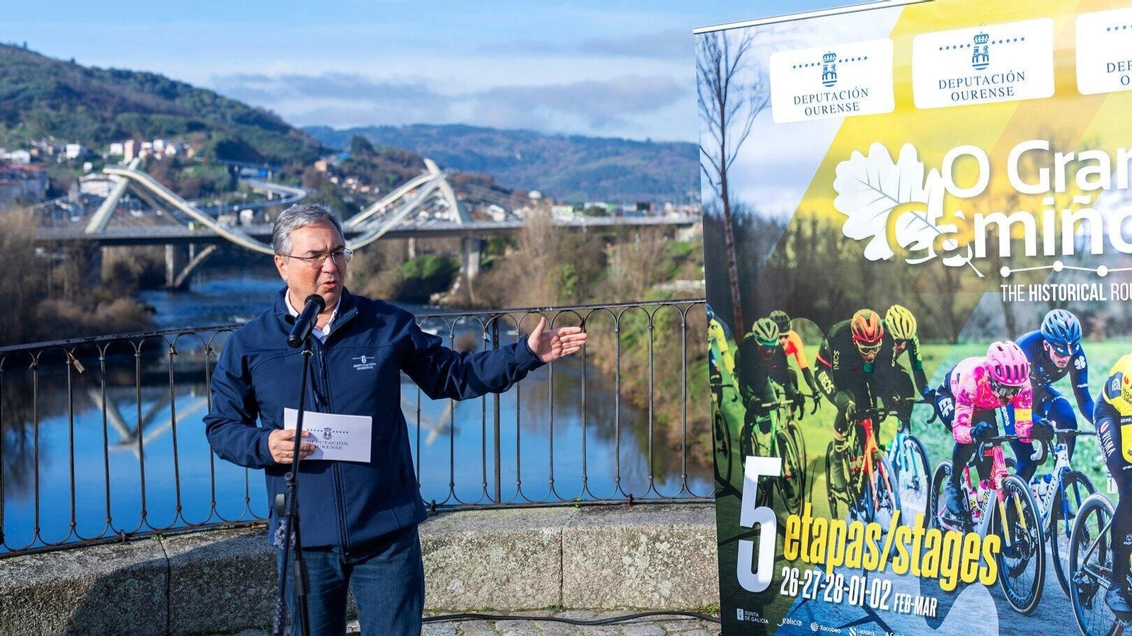 El presidente de la Diputación de Ourense, Luis Menor (Foto: Diputación de Ourense)