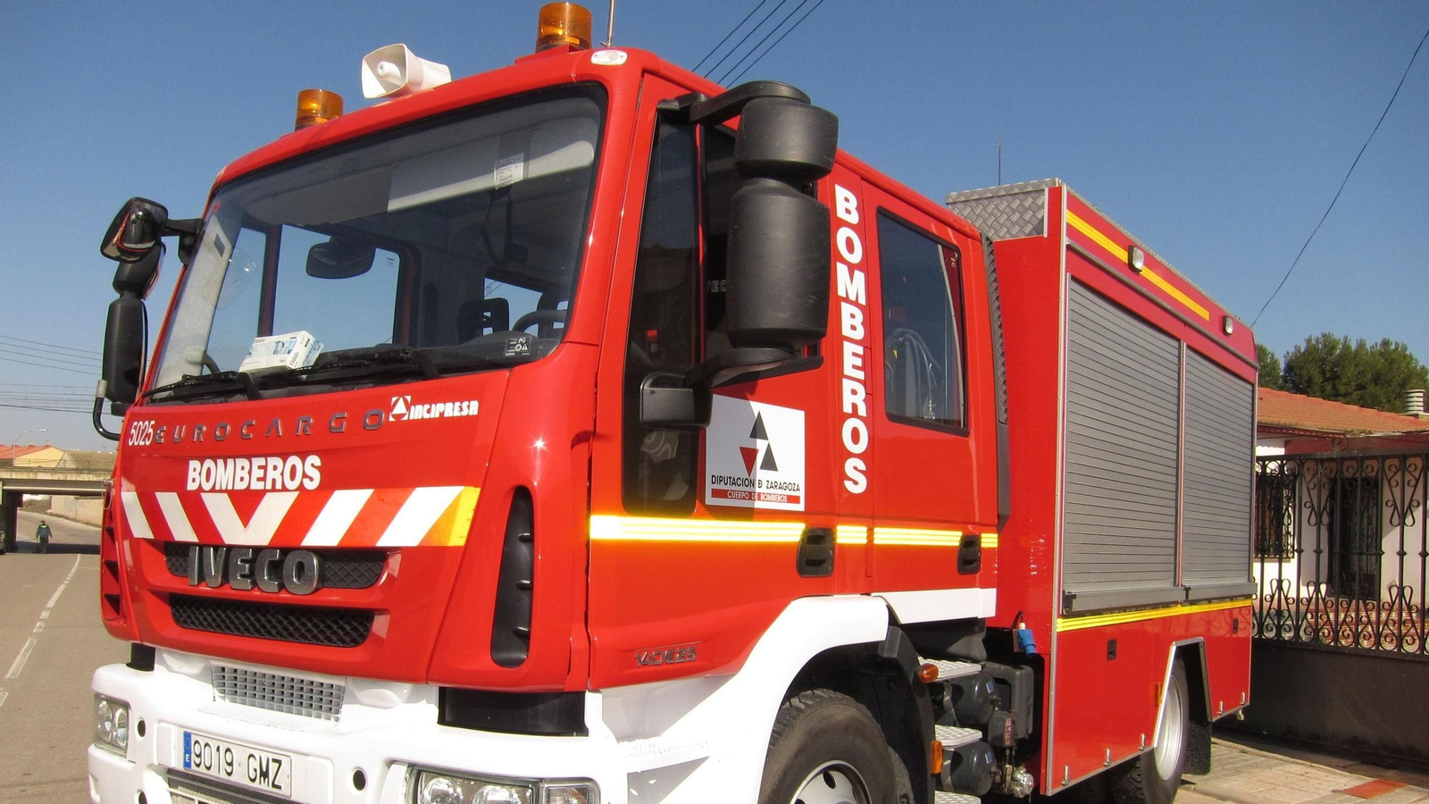 Un bombero de la Diputación Provincial de Zaragoza (DPZ) fue el primer fallecido.