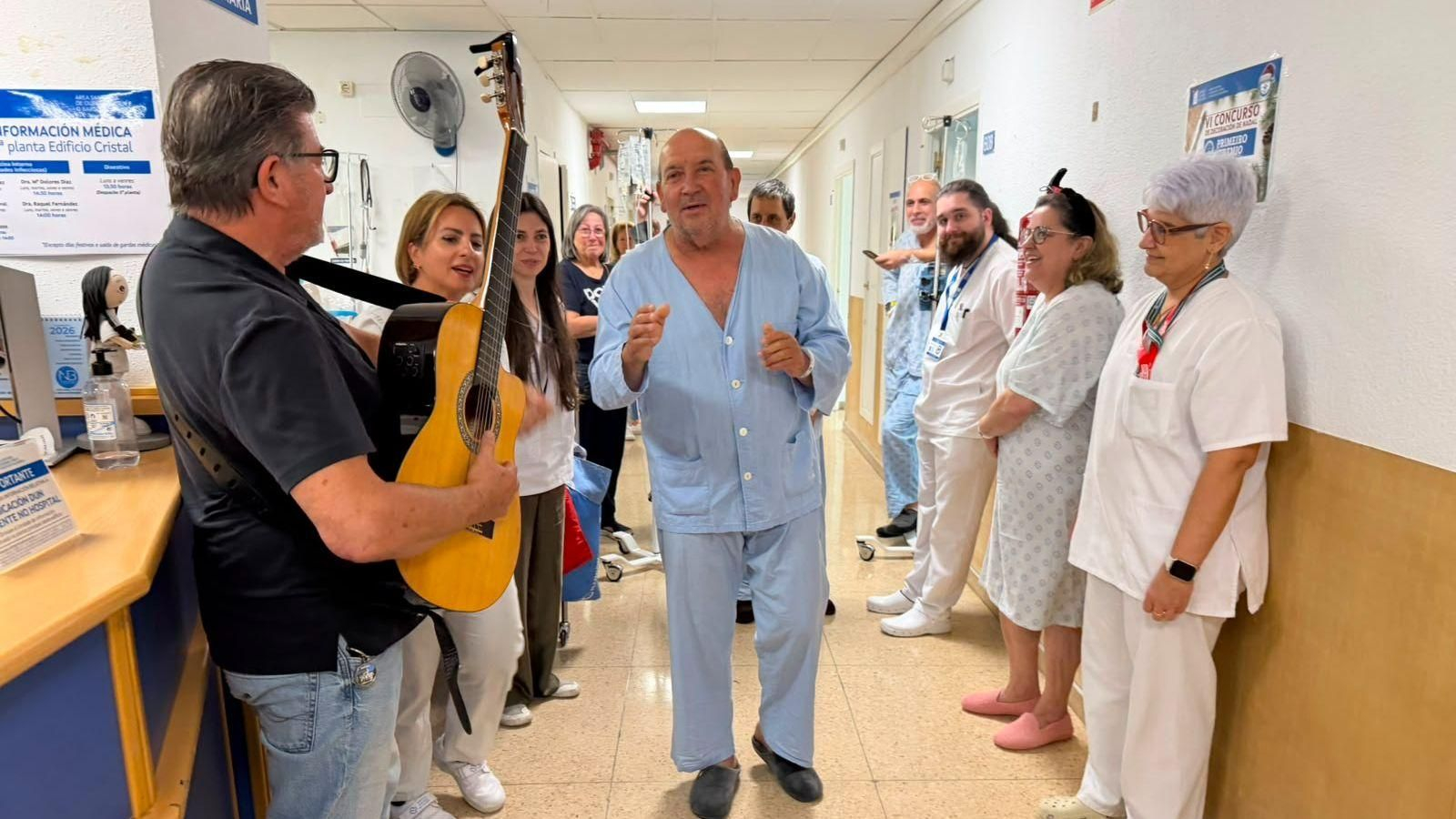 La despedida de Ismael en el CHUO