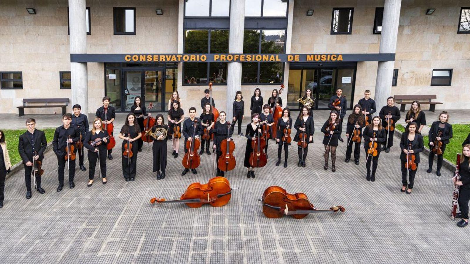 Orquestra de Grao Profesional do Conservatorio Profesional de Música de Ourense.