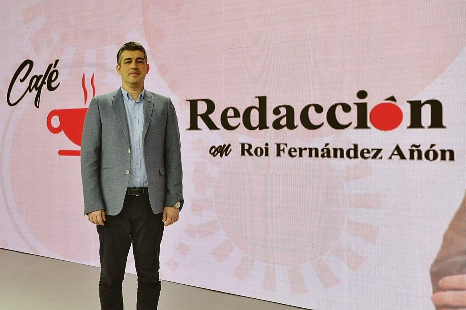 Roi Fernández, director de Augas de Galicia. (Foto: Iago Cortón)