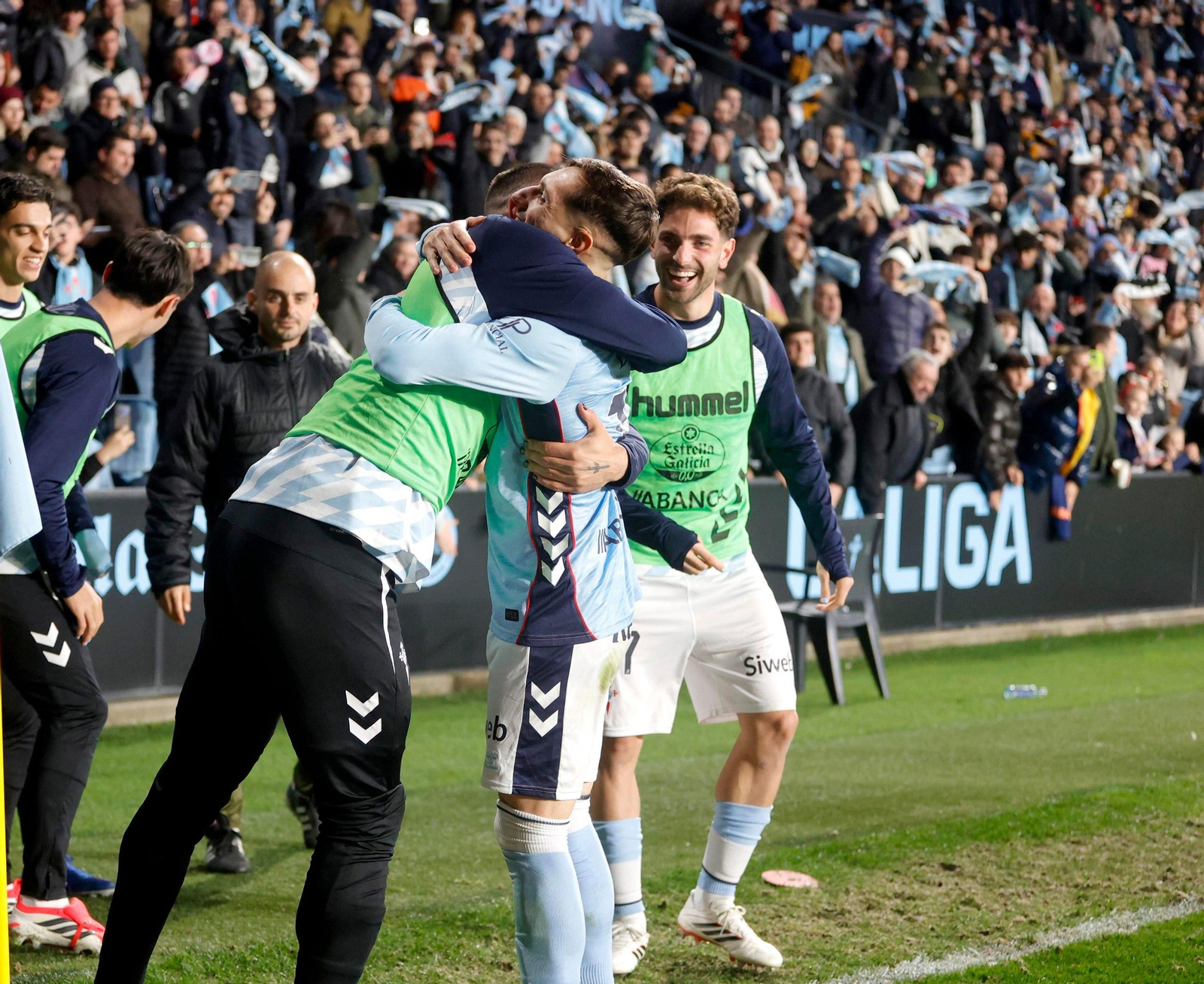 Galería | Celta y Rayo, duelo europeo en Balaídos