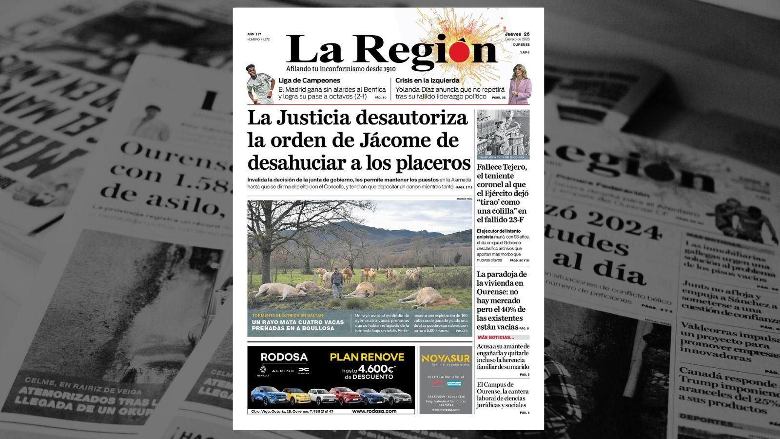 La portada de hoy