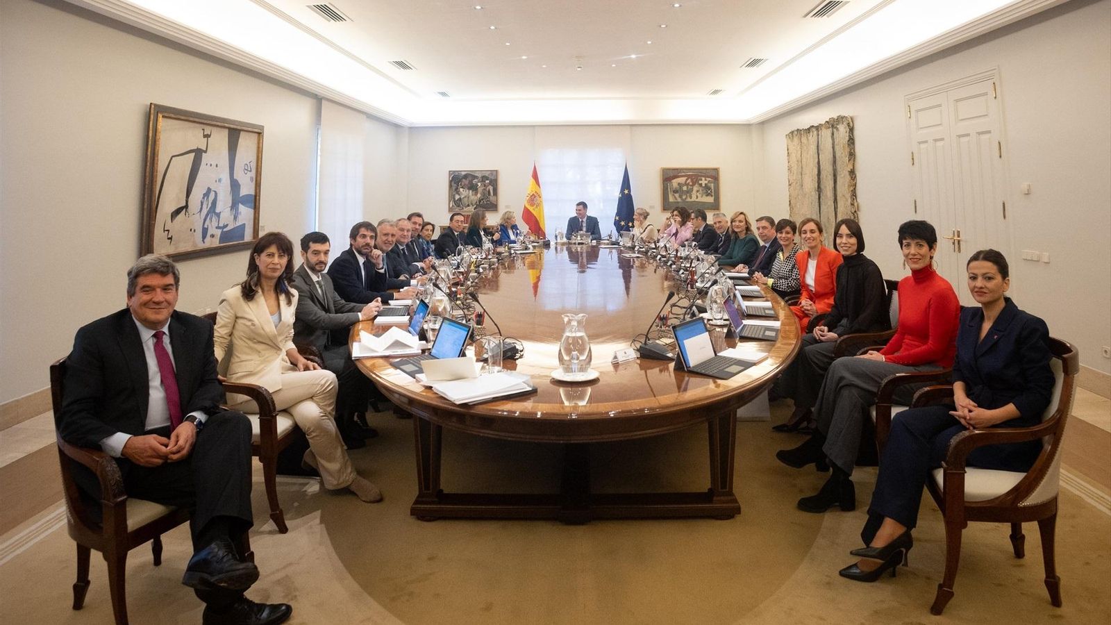 Primera reunión del Consejo de Ministros. // E.P.