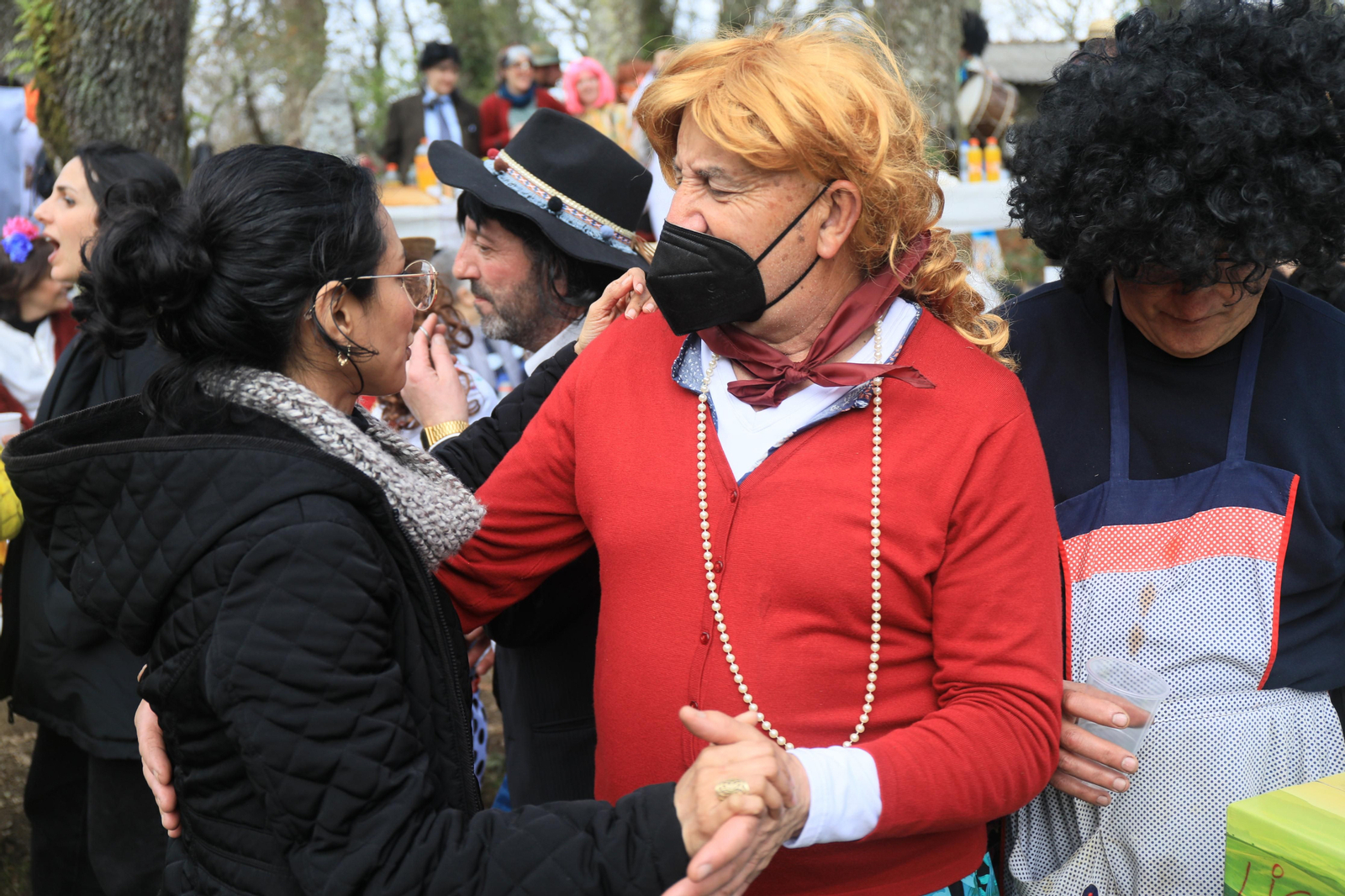 Caza del oso en Sande, Cartelle. José Paz