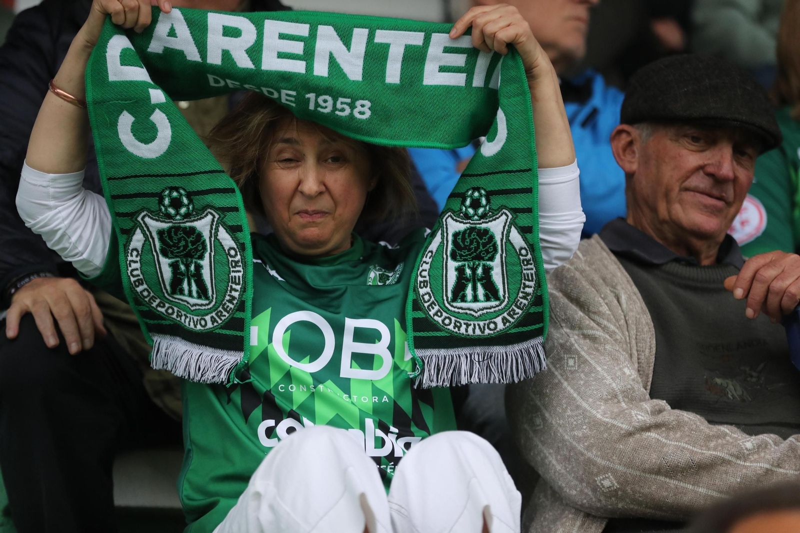 Galería | Empate a uno entre el CD Arenteiro y Ourense CF en el derbi termal