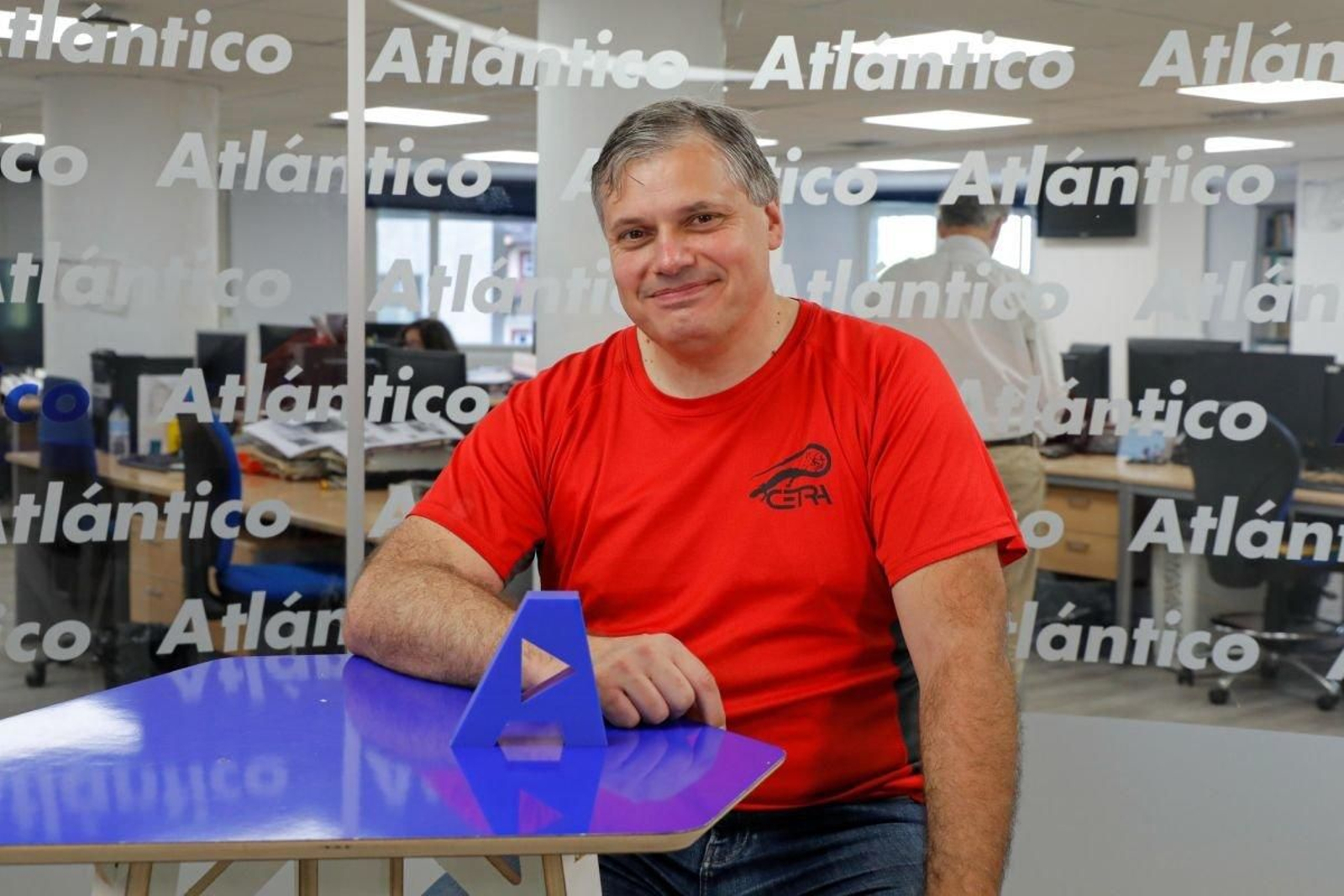 Marcos Vaqueiro visitó Atlántico para charlar del Rei Cintolo.