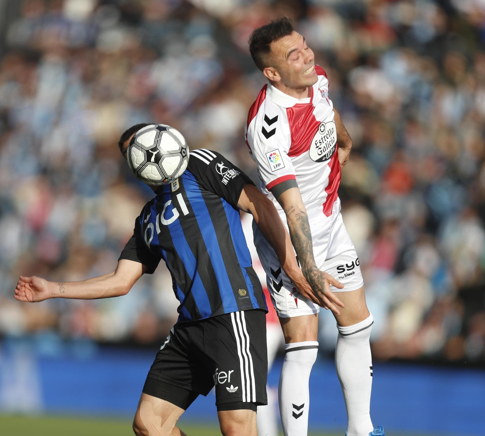 Galería | El partido entre Celta y Oviedo, en imágenes