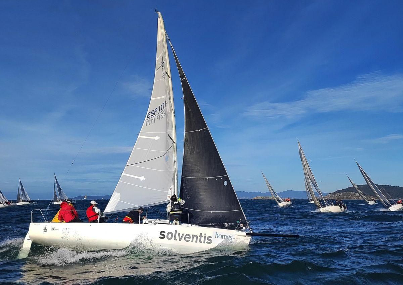 El “Solventis” lidera la clasificación tras la jornada de ayer.