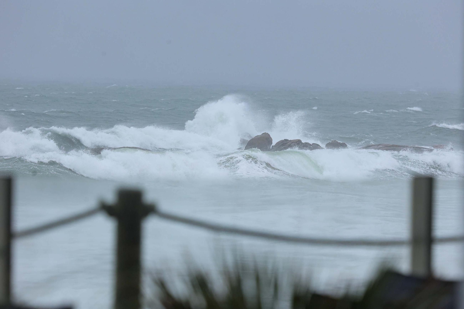 GALERÍA | Los estragos de la borrasca Herminia en Vigo
