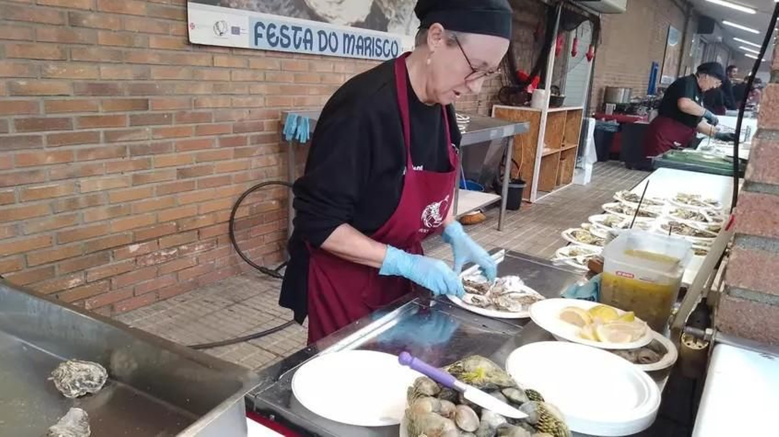Uno de los puestos de la fiesta en la edición del pasado año.